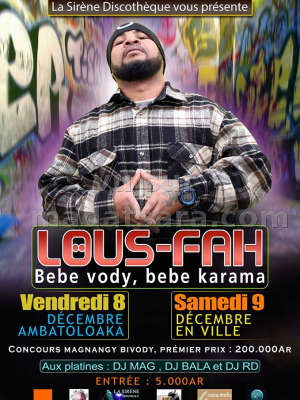 Lous'Fah‍ - en show case La Sirene Ambatoloaka‍