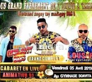 Lous'Fah, Onilahy BMS, Big MJ Gymnase Soavita Toamasina