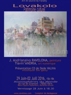 Lovakolo patrimoine culturel - J. Andrianaivo Ravelona, Tiavin'Andria - Atmosphères du Monde Paris