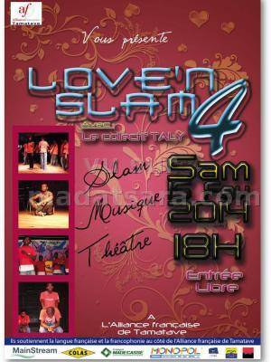 Love'n Slam avec le Collectif Taly à l'Alliance Française de Tamatave