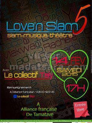 Love'n Slam - Slam, musique, Théâtre à l'Alliance Française de Toamasina