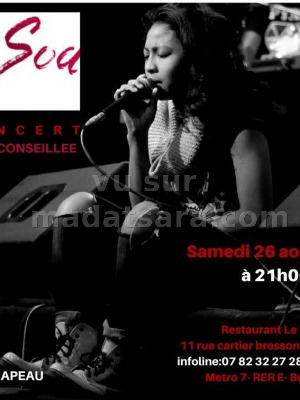 ludy Soa‍ en concert Le Bresson Pantin‍