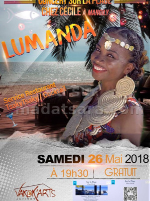 Lumanda‍ en concert Chez Cécile Mangily