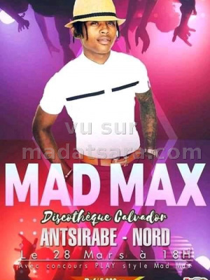 Mad Max‍ - Calvador Discothèque Antsirabe Nord‍
