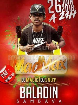Mad Max en show case Baladin Sambava