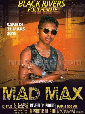 Mad Max en show case Black Rivers Foulpointe