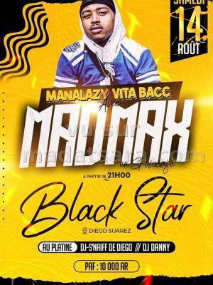 Mad Max Manalazy vita bacc Black Star Antsiranana