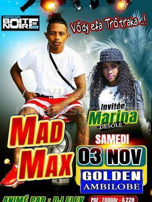 Mad Max & Marina en show case Golden Night Ambilobe
