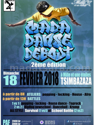 Mada danse debout - 2ème édition - Studio Mille et Une étoiles Tsimbazaza‍