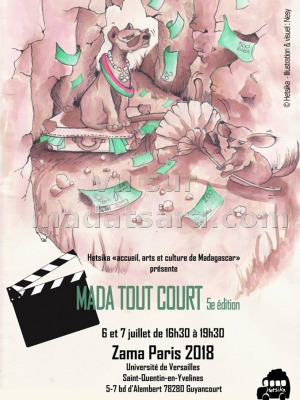 Mada Tout court 5è édition Zama Paris 2018