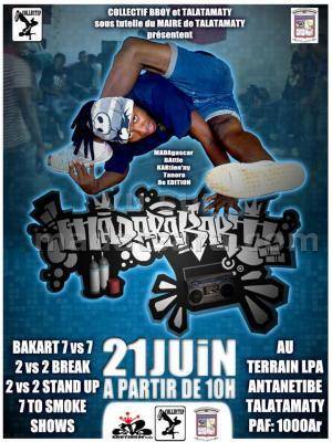 Bakart 7 vs 7, 2 vs 2 Brea, 2 vs 2 Stand Up, 7 To Smoke, Shows.