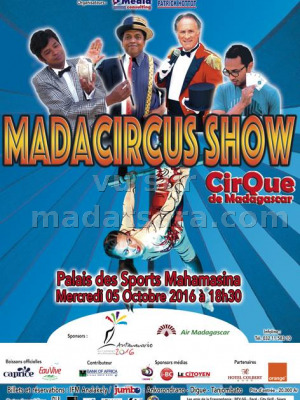 Madacircus show - Palais des Sports Mahamasina
