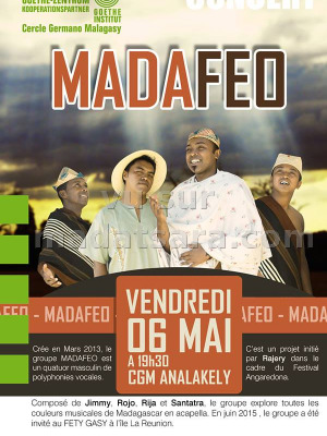 Mada Feo en concert au CGM Analakely