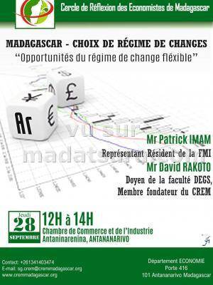 Madagascar choix du régime de change CCIA Antaninarenina