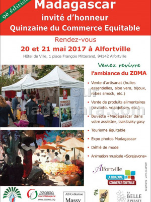 Madagascar invité d'honneur quinzaine du commerce equitable - Alfortville