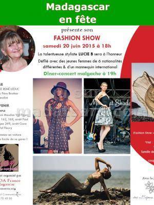Madagascar en fête présente son Fashion Show au Complexe René Ledu à Meudon
