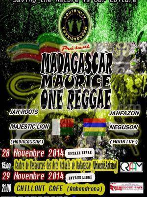 Madagascar Maurice One Reggae au Chillout Café