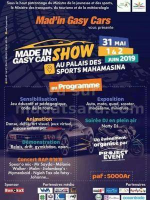 Made in gasy car show Palais des Sports Mahamasina