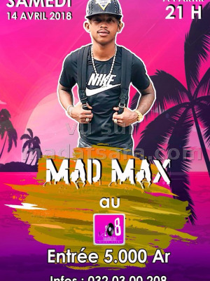 Madmax‍ en show case Le 208 Sambava‍