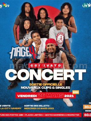 Mage 4‍ en concert CCI -  Centre de Conférence Internationale Ivato‍