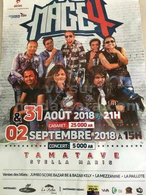 Mage 4‍ en concert Lycée Stella Maris Tamatave‍