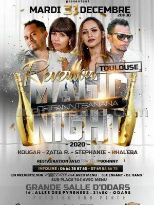 Magic night of fanintsanana Stéphanie, Zatia R., Thiera Kougar, Khaleba Salle Polyvalente d'Odars