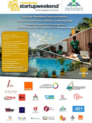 Mahajanga Startup weekend - Les Roches Rouges Mahajanga‍