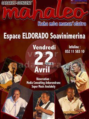 Mahaleo cabaret-concert à l'Espace Eldorado Soavinimerina
