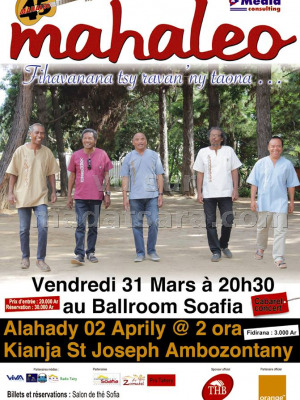 Mahaleo‍ en concert au Ballroom Soafia‍