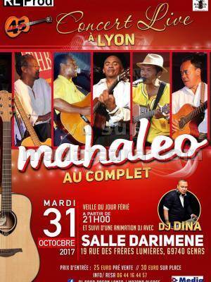 Mahaleo en concert live Star even'ts Darimene Réception Genas