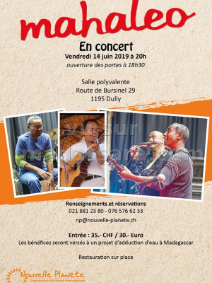 Mahaleo‍ en concert Salle polyvalente de Dully