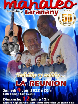 Mahaleo‍ hotronin'ny taranany - Salle Candin Saint-Denis La Réunion‍