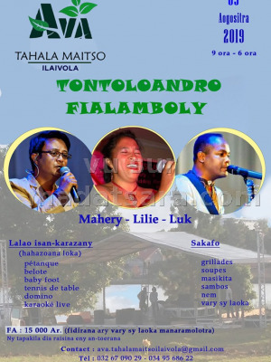 Mahery‍ Lilie‍ Luk‍ - Tontoloandro fialamboly - Tahala Maitso Ilaivola
