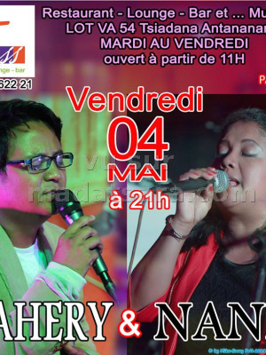 Mahery‍ & Nanie‍ en concert TRASS Tsiadana‍