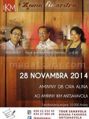 Mahery - Rija Ramanantoanina - Lilie - Zoma Mahafinaritra ao amin'ny IKM Antsahavola