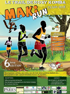 Maki Run - Le trail de Nosy Komba 6ème édition