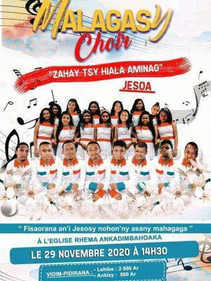 Malagasy Choir Eglise Rhema Ankadimbahoaka