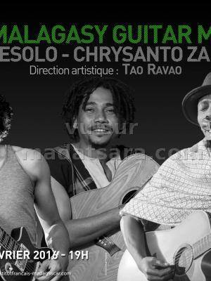 Malagasy Guitar Master avec Joel Rabesolo, Chrysanto Zama, Teta