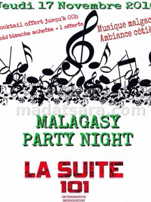 Malagasy party night La suite 101 Antaninarenina‍