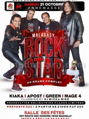 Malagasy rock star Salle des fêtes Machilly