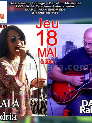 Malala‍ Randria et Datita Rabeson‍ en concert au TRASS Tsiadana‍