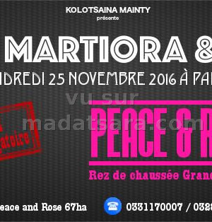 Malm Martiora‍ & Bolo‍ en live au Place & Rose 67Ha