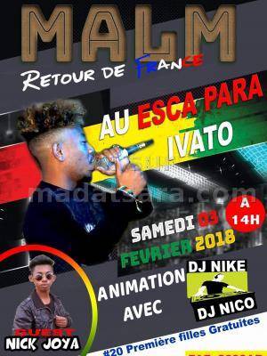 Malm Martiora en show case Esca Para Ivato