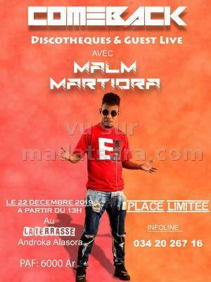 Malm Martiora - La Terrasse Androka Alasora