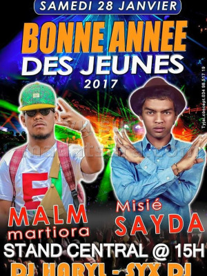 Malm Martiora‍ & Mr Sayda‍ - Bonne année des jeunes - Ambatondrazaka Stand Central  Sehatra Maitso‍