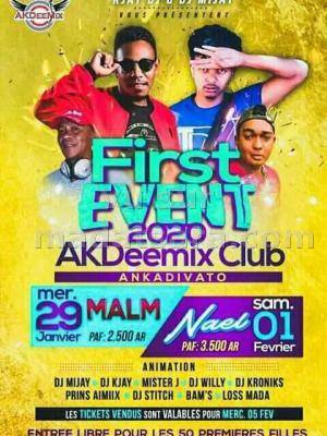 Malm Martiora & Nael - AkDee mix Club Ankadivato