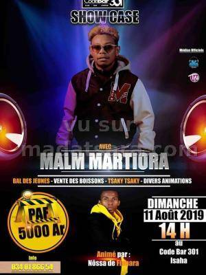 Malm Martiora show case Code Bar 301