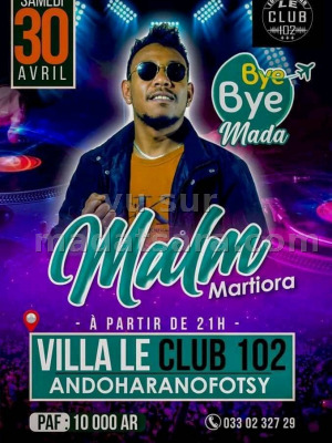 Malm Martiora‍ - Villa Club 102 Andoharanofotsy‍