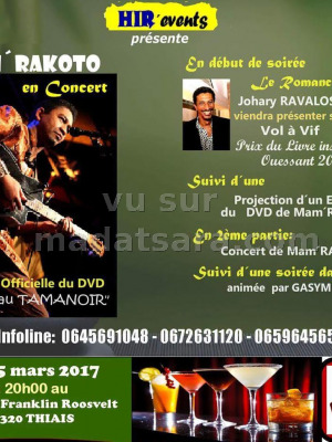 Mam'Rakoto‍ en concert Thiais