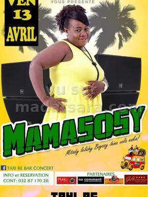 Mama Sôsy en show case Taxi Be Diégo